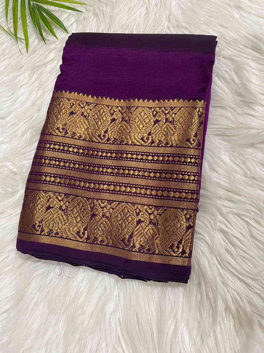 Megenta Mangalagiri Saree