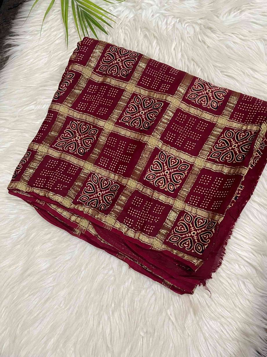 All Over Gharchola Saree