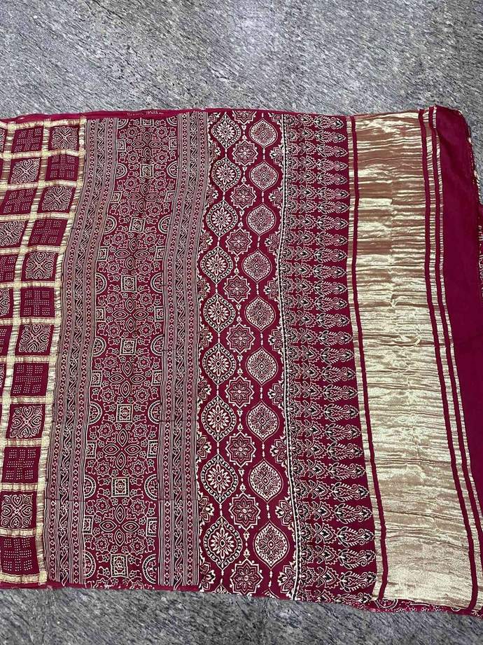 All Over Gharchola Saree