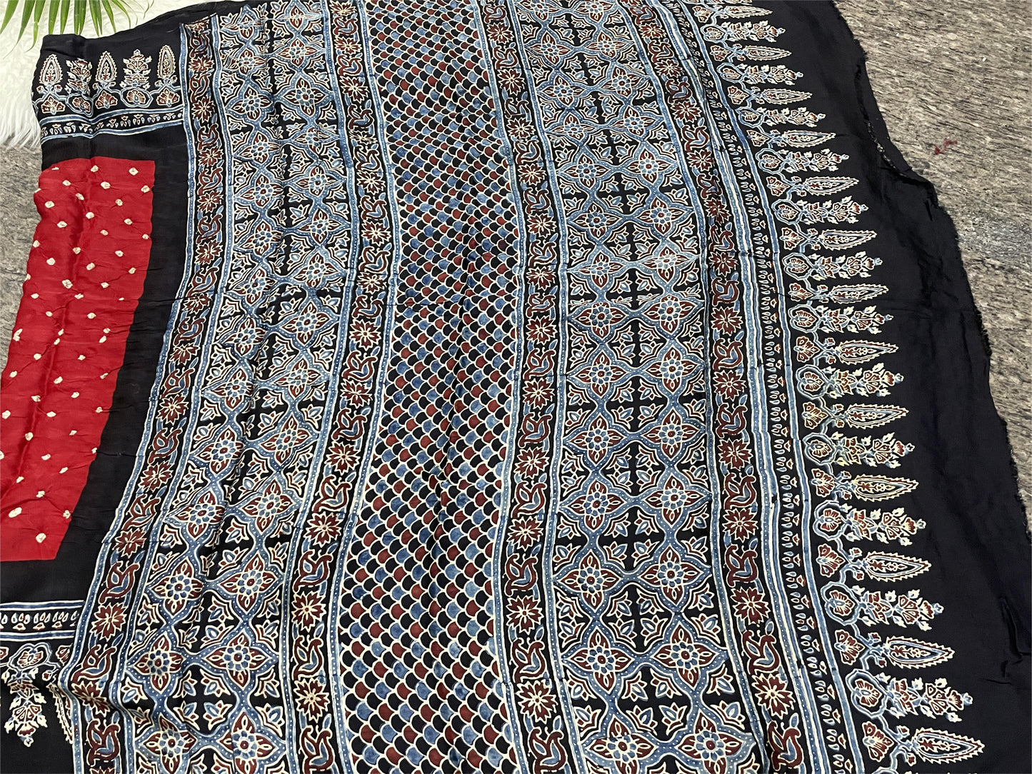 Red Modal Bandini Saree